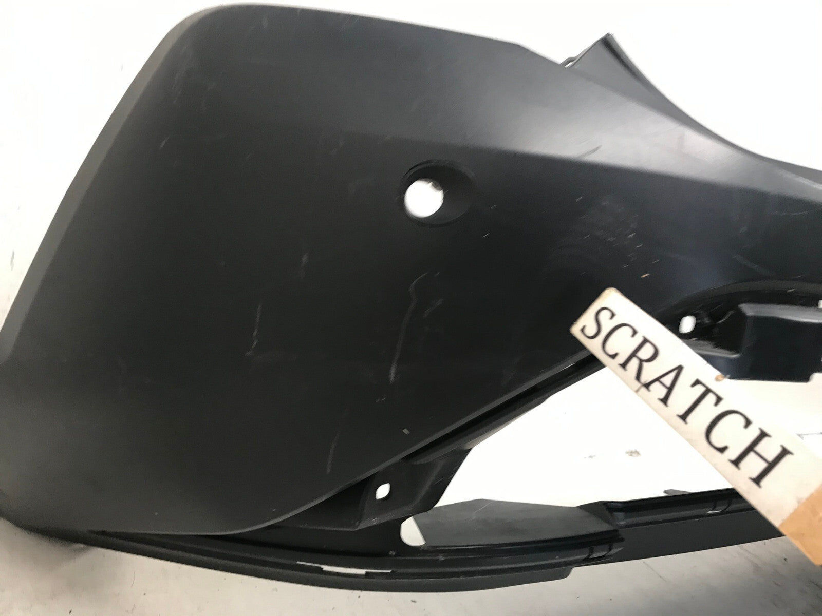 Rear Bumper Cover Black 2021-2022 Nissan Rogue Sport S/SV/SL w/Sensor Holes OEM