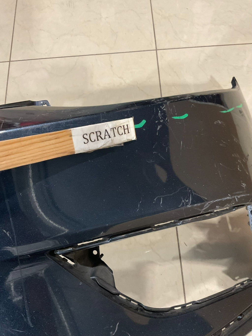 Front Bumper Cover Blue 2019-2020 Honda Insight 71101 txm a000 OEM