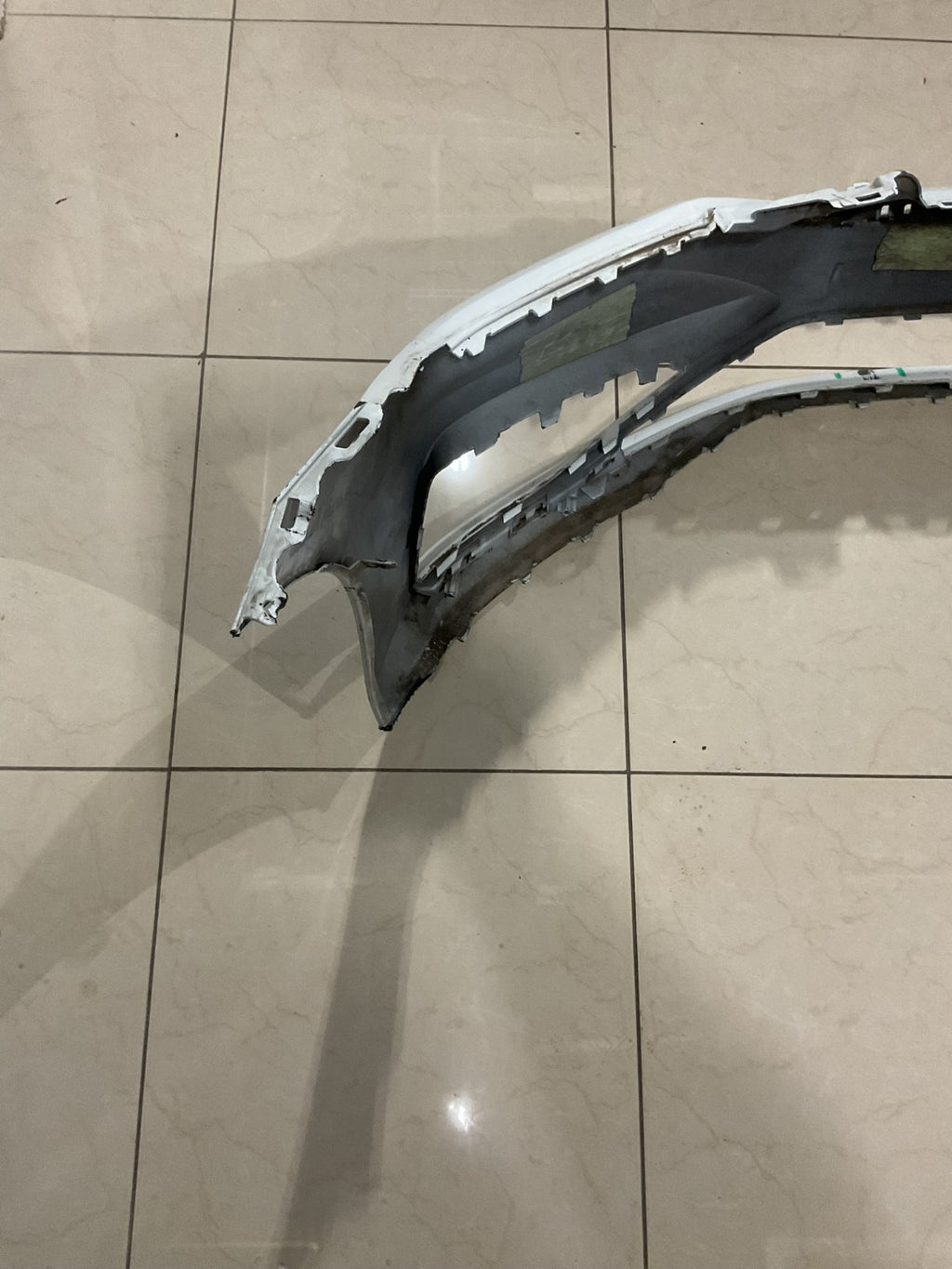 Front Bumper Cover White 2013-2017 Volkswagen Jetta 17a+807+221 OEM