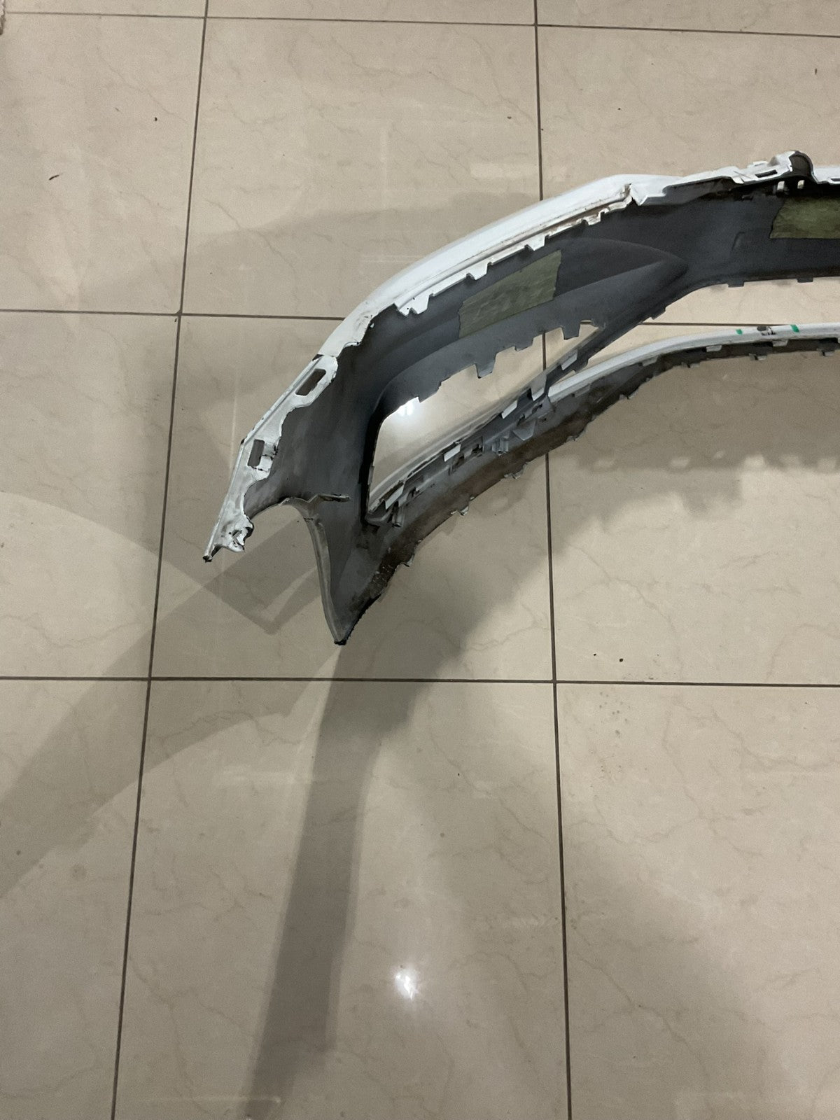 Front Bumper Cover White 2013-2017 Volkswagen Jetta 17a+807+221 OEM