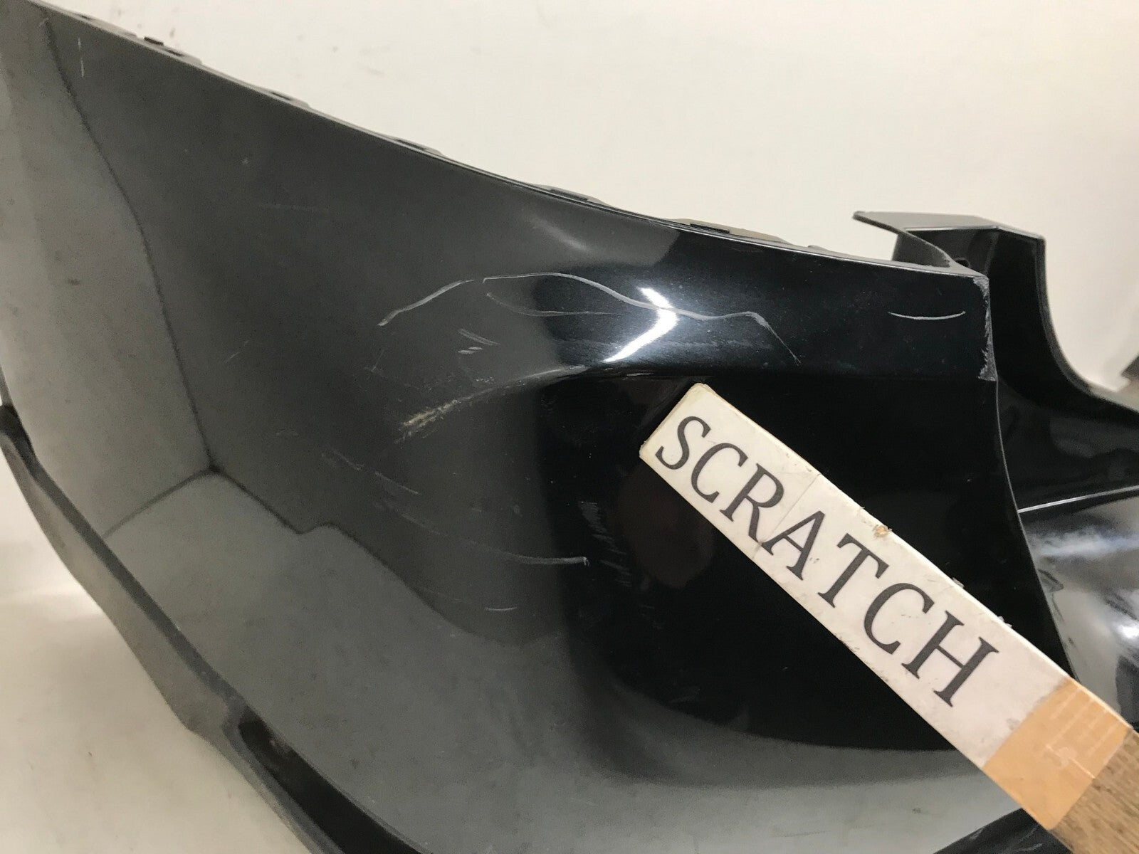 Rear Bumper Cover Black Nissan Rogue S SL SV Hybrid 17 18 85022-6FL0H OEM