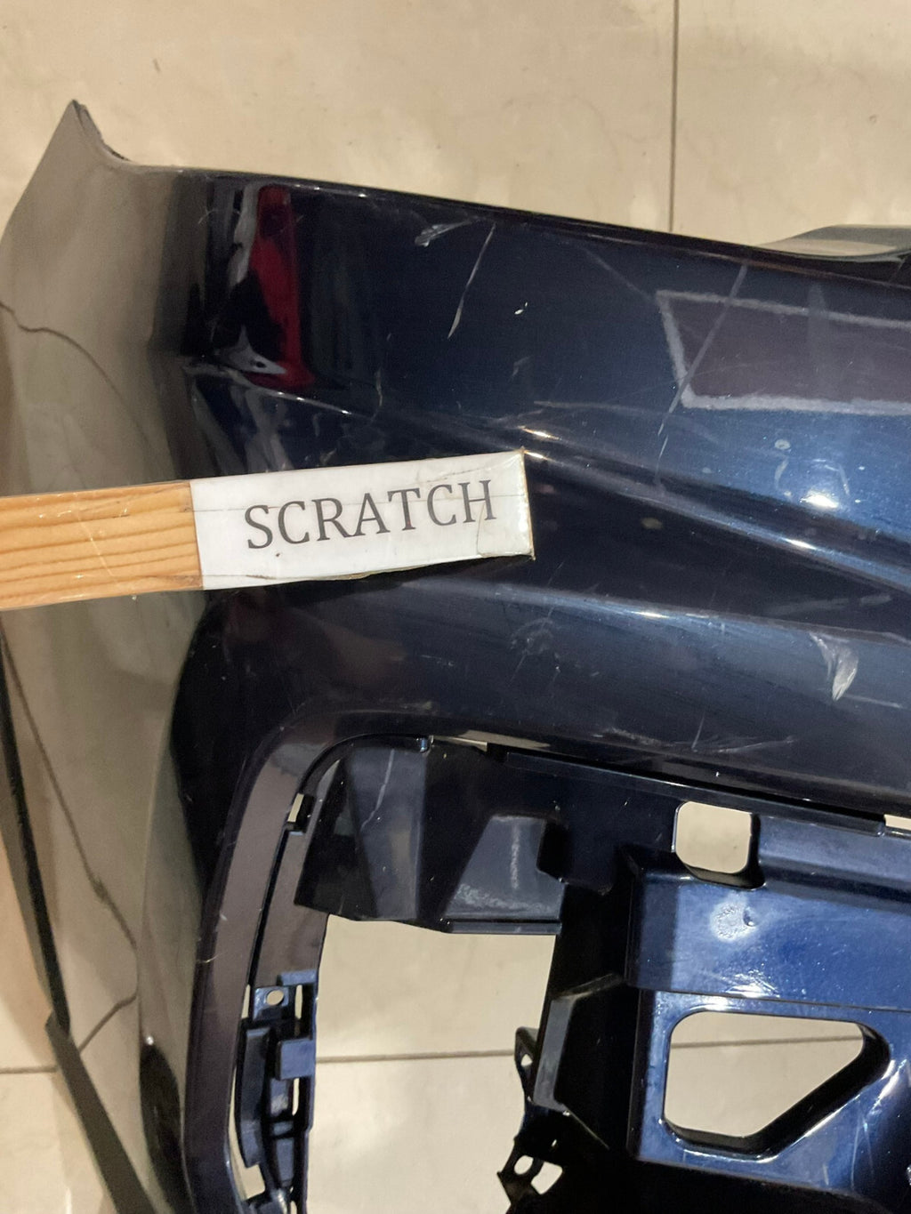 Front Bumper Cover Blue Subaru Forester Base Sport Touring 19 20 57704SJ010 OEM