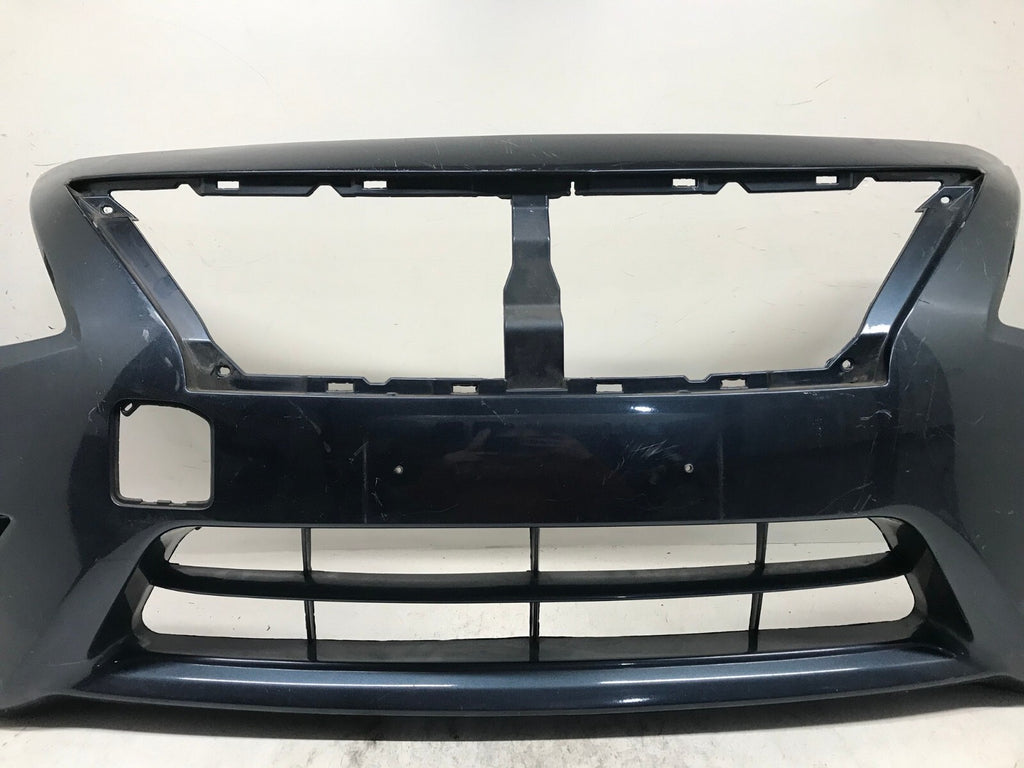 Front Bumper Cover Blue 2015-2018 Nissan Versa CAPA