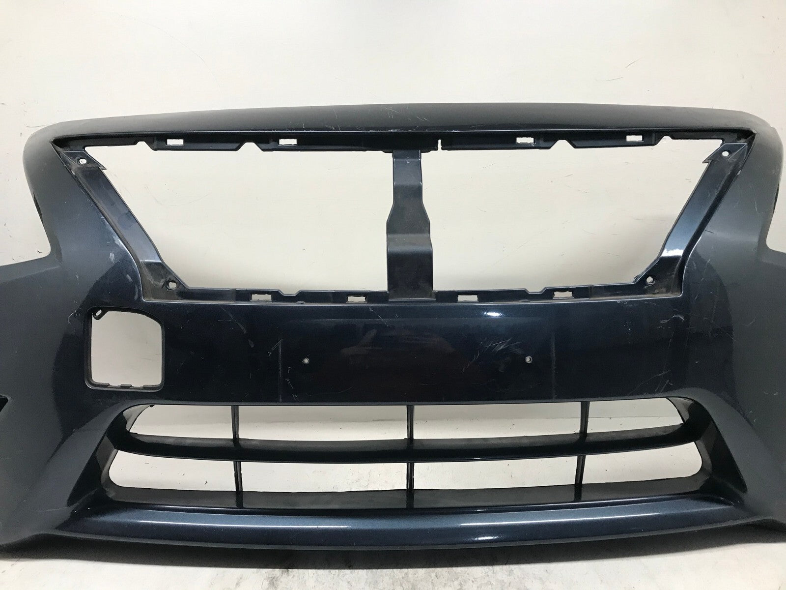 Front Bumper Cover Blue 2015-2018 Nissan Versa CAPA