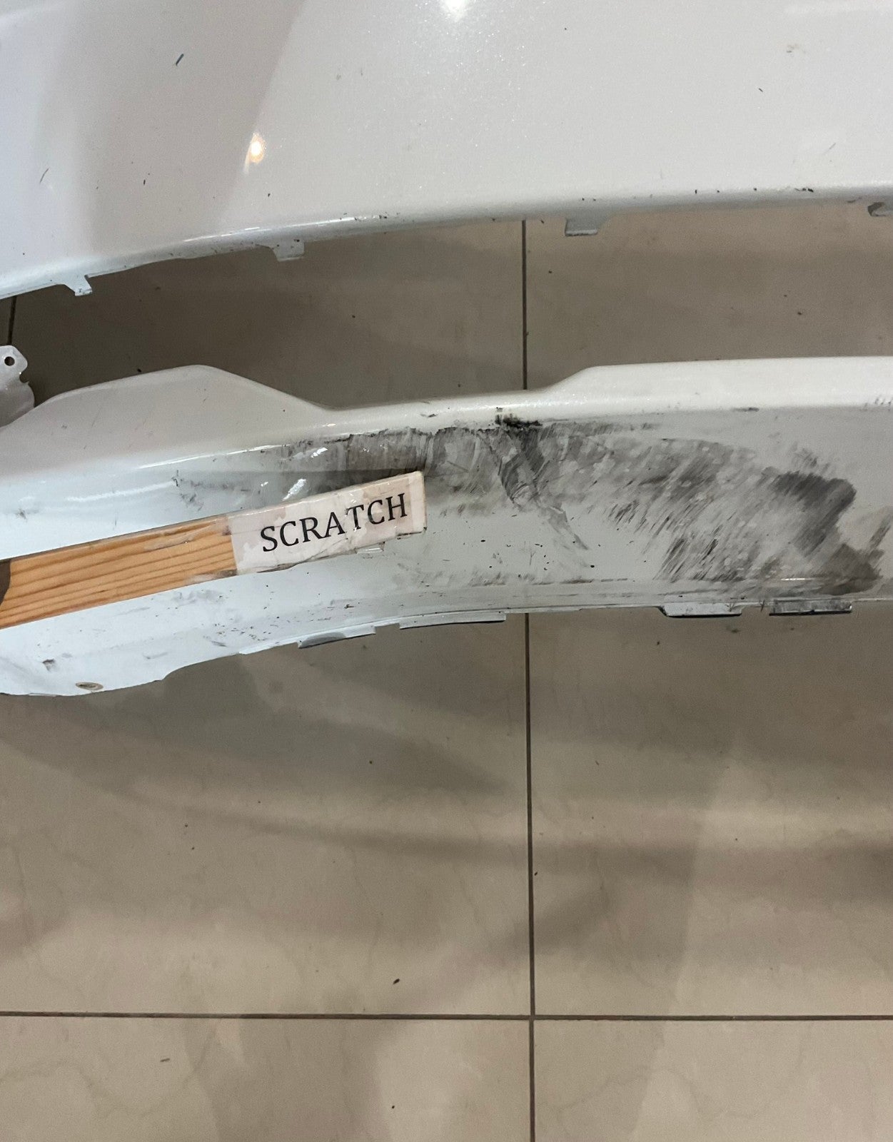 Front Bumper Cover White 2021 2023 Honda Odyssey 7110BTHR OEM