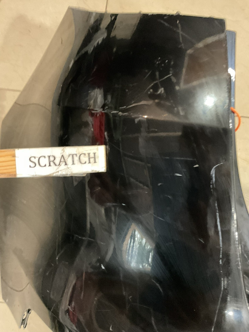 Rear Bumper Cover Black 2020-2021 Kia Sportage OEM