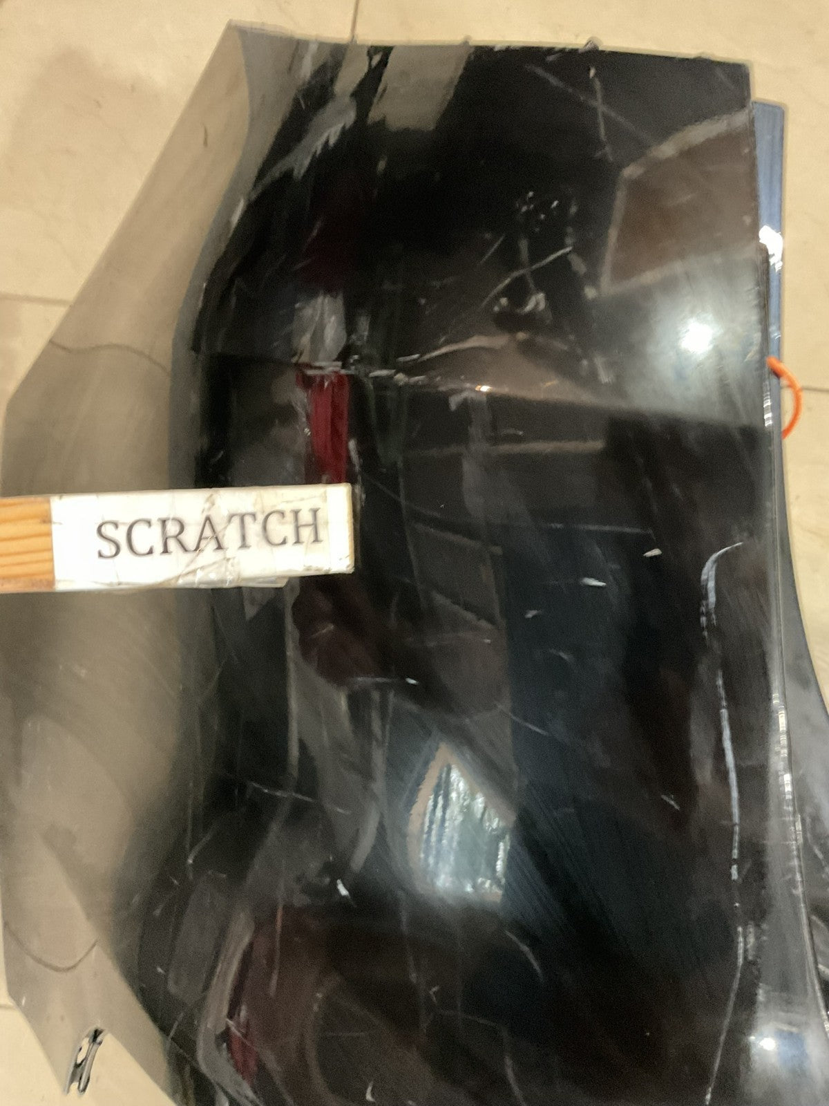 Rear Bumper Cover Black 2020-2021 Kia Sportage OEM