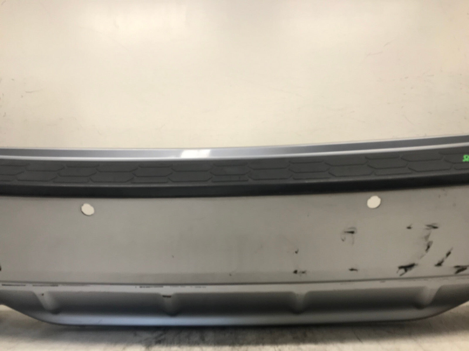 Rear Bumper Cover Silver 18-21 Subaru Crosstrek Base/Limited w/Sensor Holes OEM