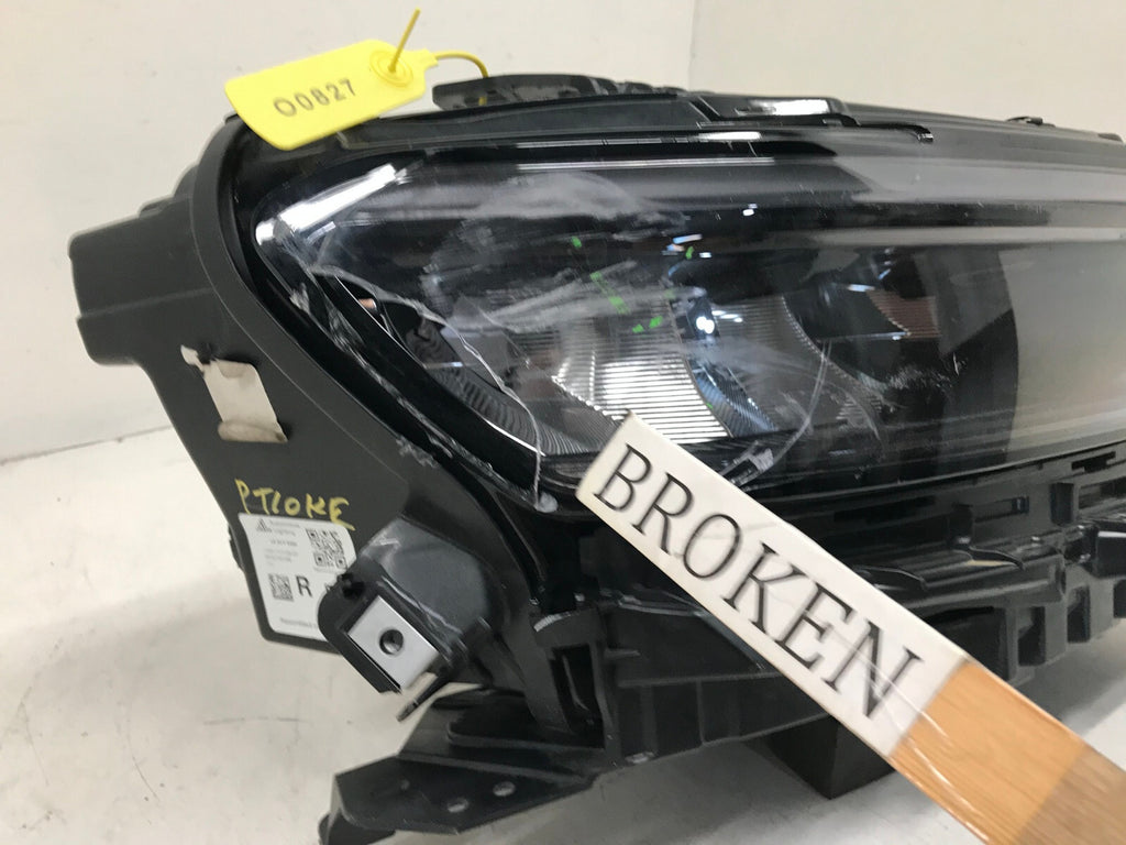 Headlight Damaged RH Jeep Grand Cherokee 2021 2022 68376986AF OEM