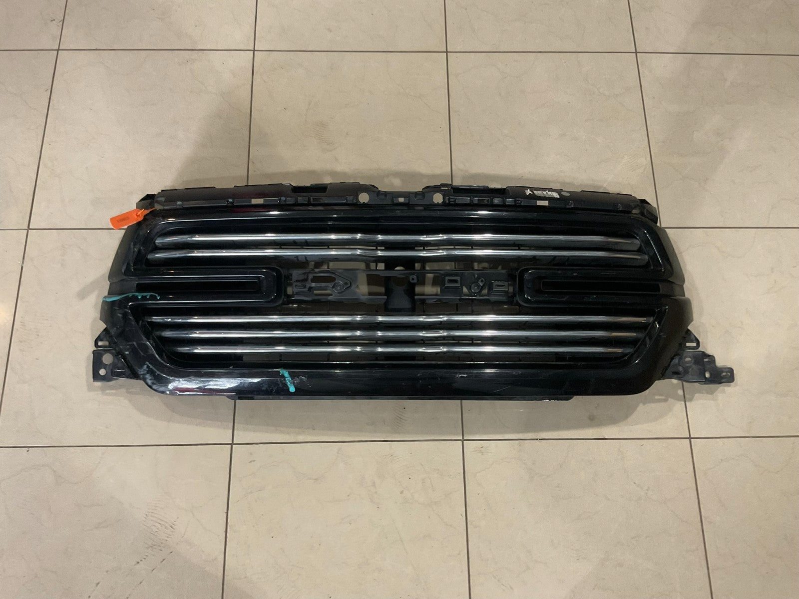 Grill Grille Black/Silver 2019-2024 Dodge Ram 1500 Laramie CAPA