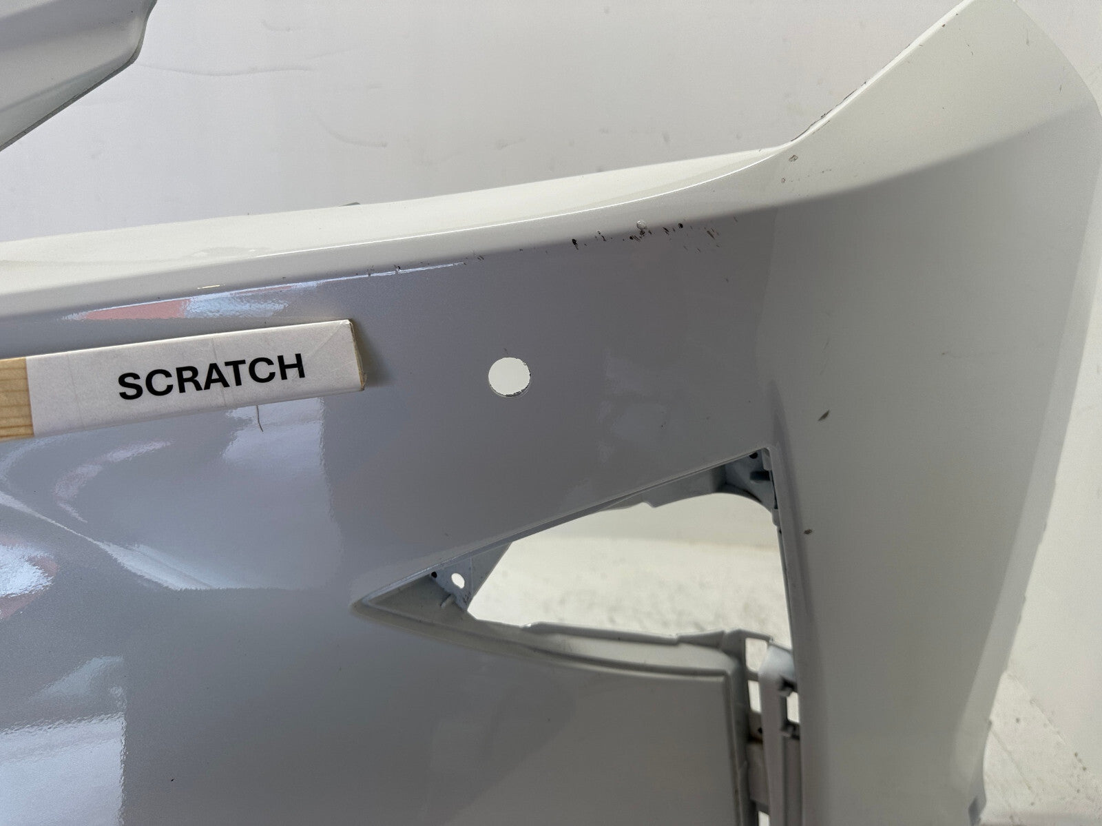 Front Bumper Cover White 2016-2018 Lexus RX350 W/Sensor Holes 52119-0E270 OEM