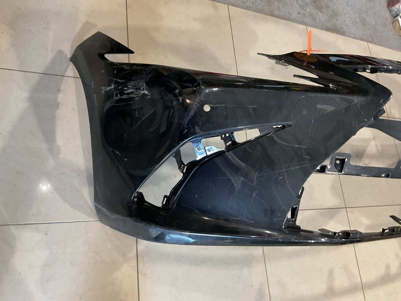 Front Bumper Cover Blck Lexus ES350 Base 2019 52119+06j00 OEM