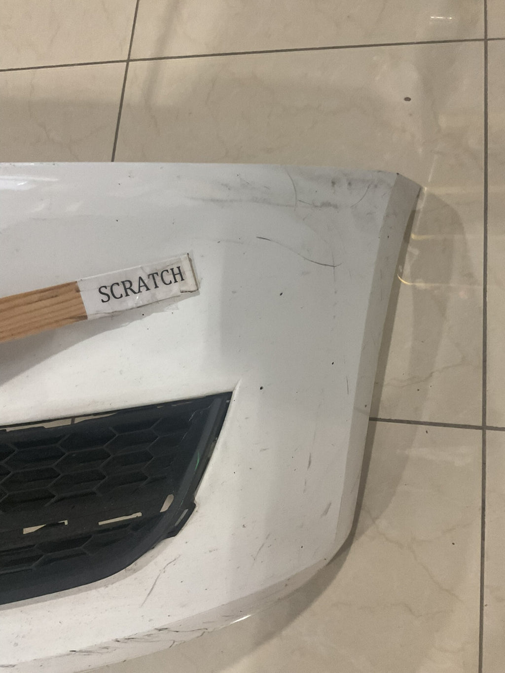 Front Bumper Cover White Volkswagen Passat 2016 2017 2018 561+807+221 OEM