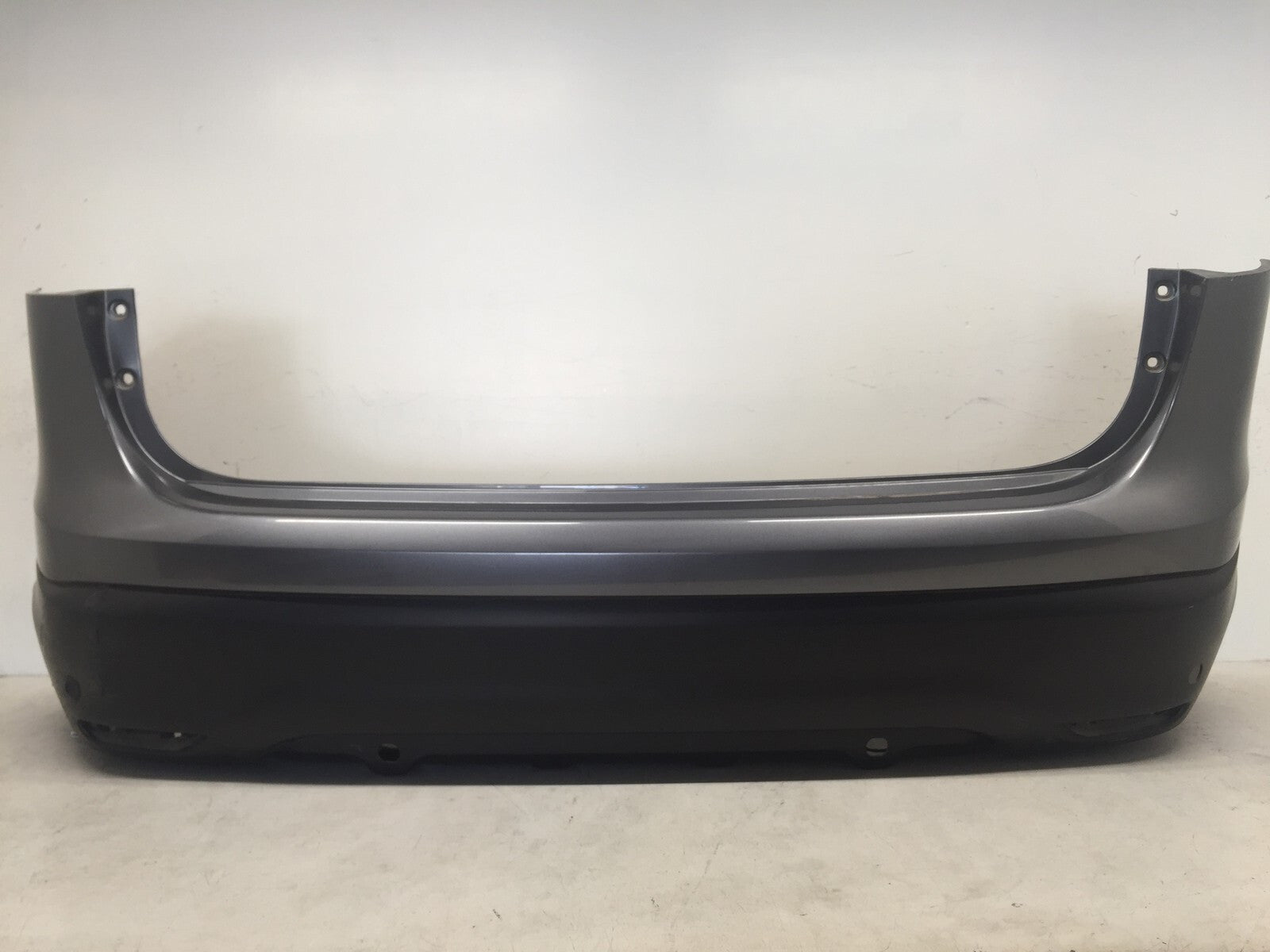Rear Bumper Cover Nissan Rogue Sport S SL SV w/Sensor Holes 2017 2018 OEM2