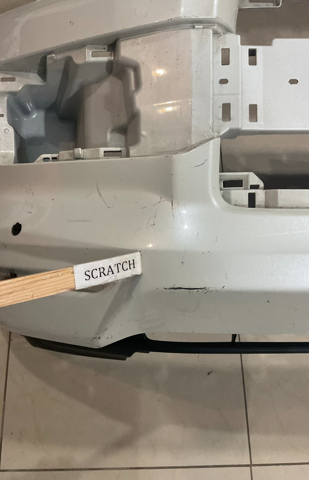Front Bumper LOCAL White 2014 2023 Toyota 4Runner 52119+35140 OEM
