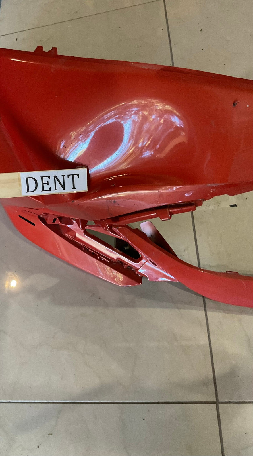 Front Bumper Cover Red Toyota Corolla Hatchback 2018-2020 52119-12G20 OEM