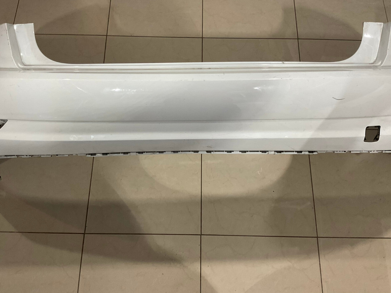 Rear Bumper Cover White 2019 2020 Volkswagen Jetta 17A+807+421 OEM
