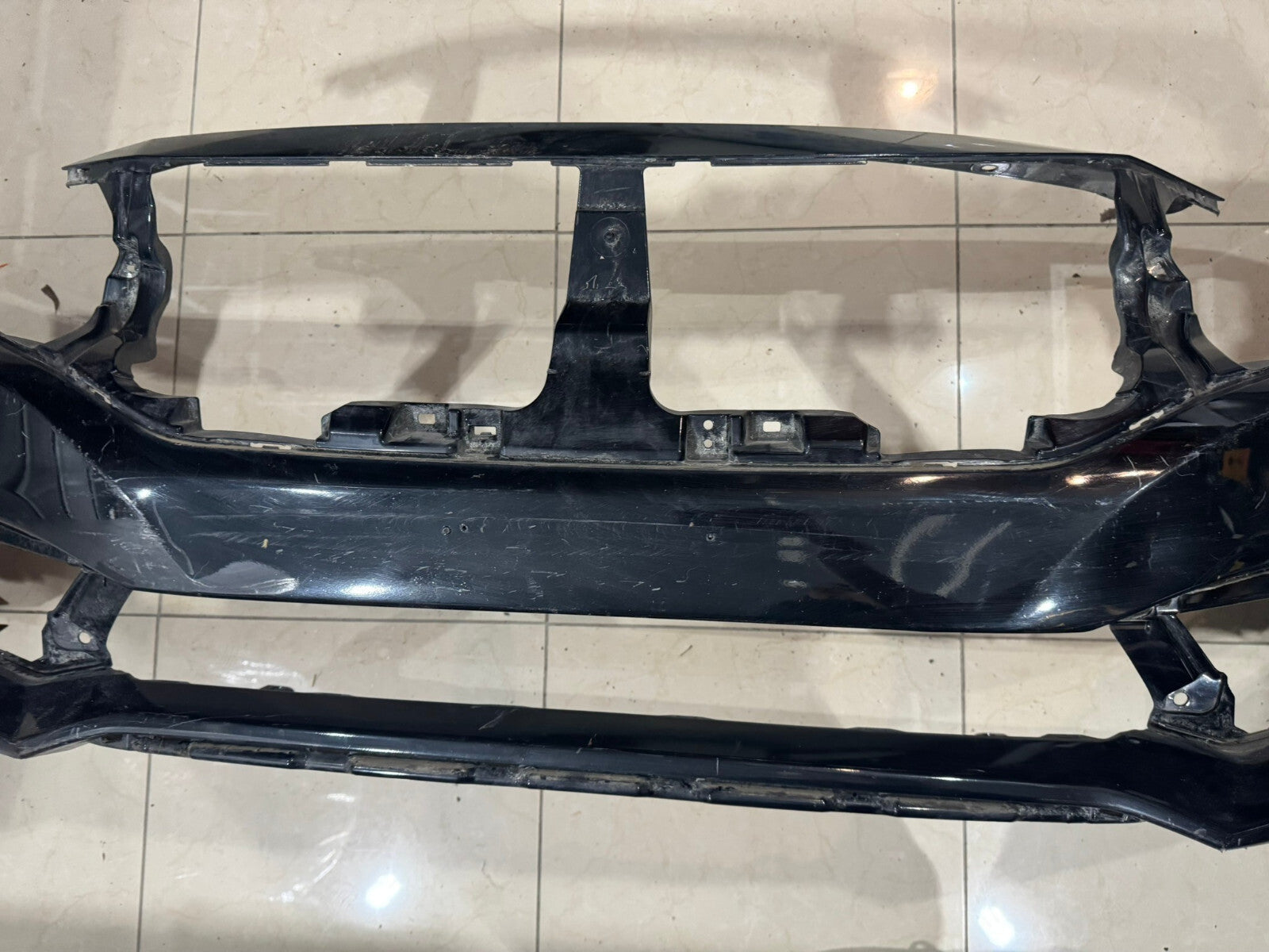 Front Bumper Cover Black 2019-2021 Honda Civic Sedan/Coupe 71101-TBA-A500 OEM