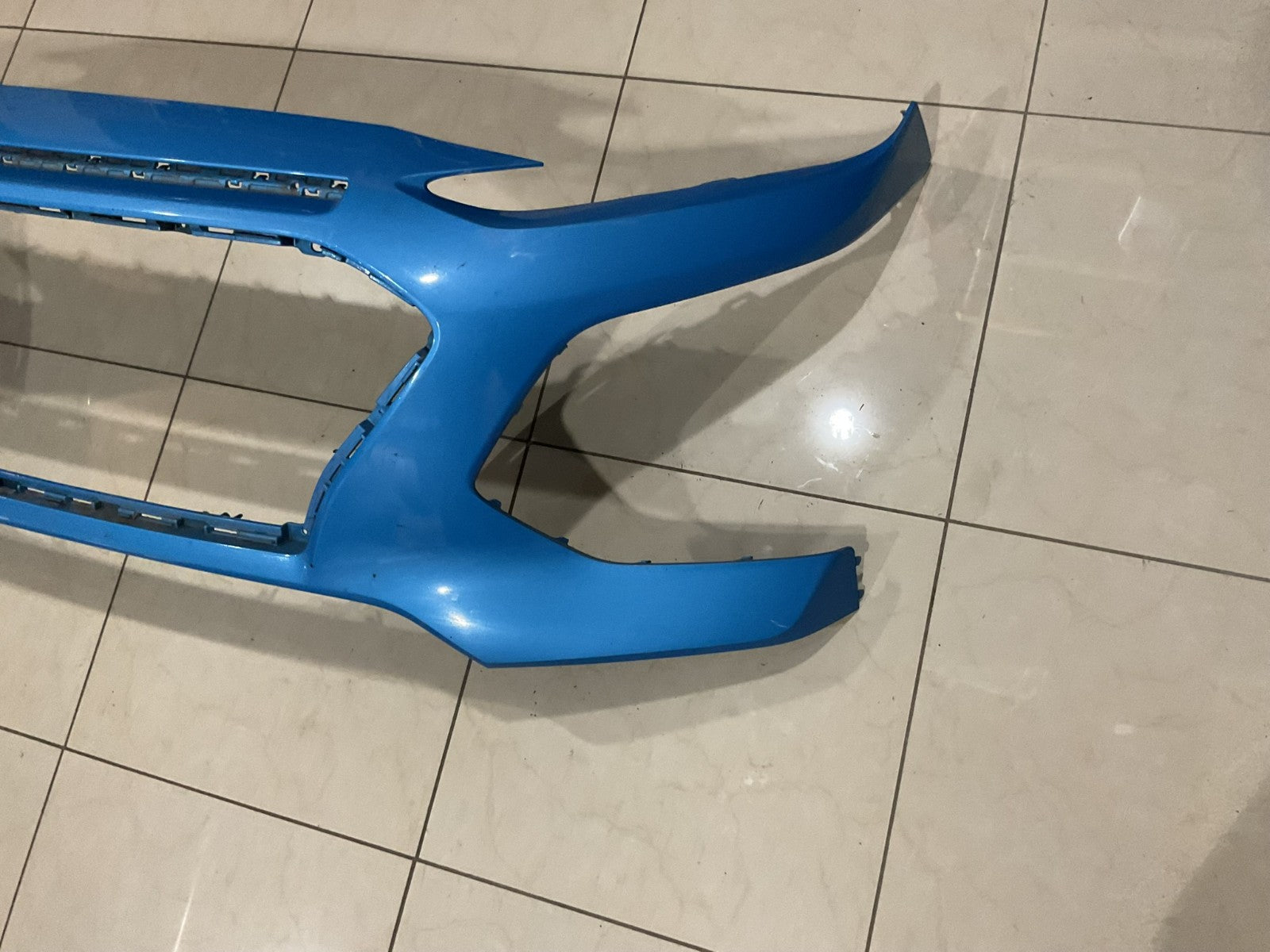 Front Upper Bumper Cover Blue 2018-2020 Hyundai Kona SE SEL 86511+j9000 OEM