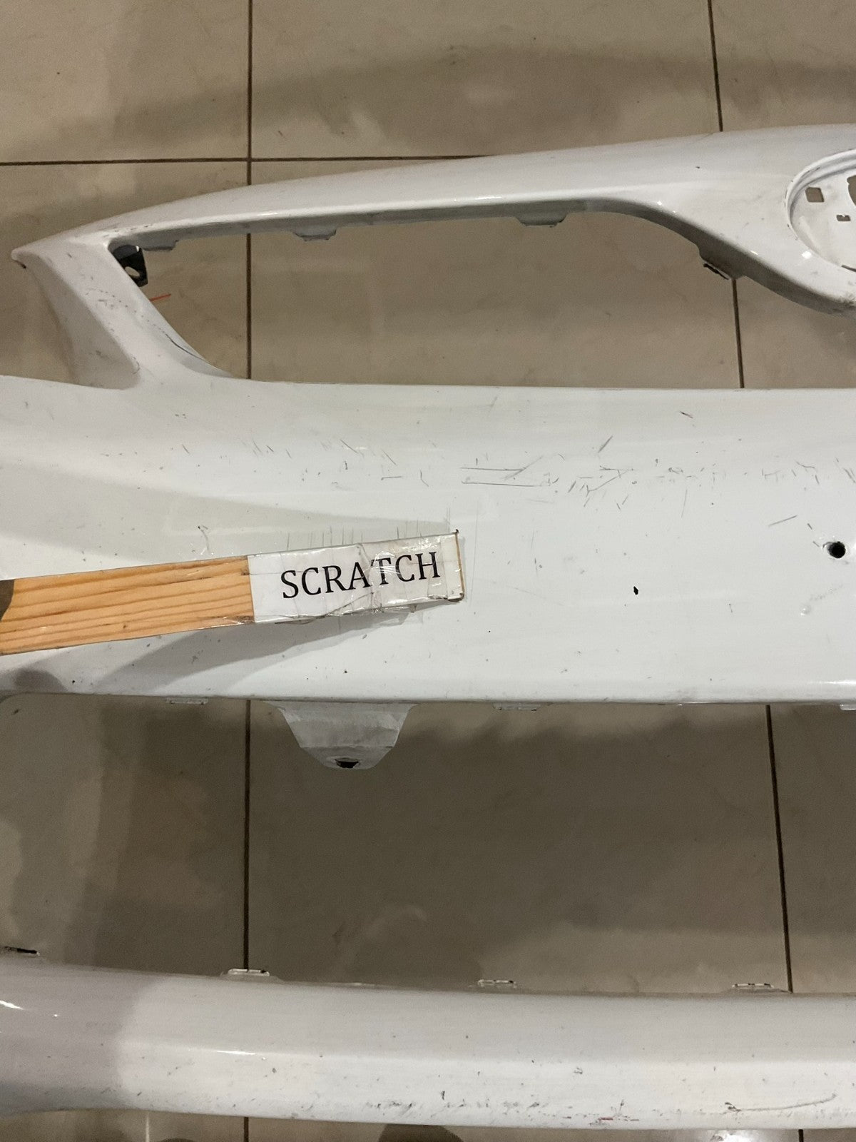 Front Bumper Cover White 2009 2010 Toyota Corolla Sedan CAPA