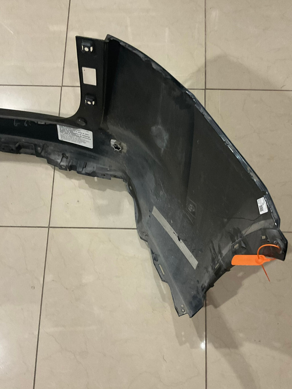 Rear Bumper Cover Black 2015-2016 Lexus NX NX200 NX300T NX300H CAPA