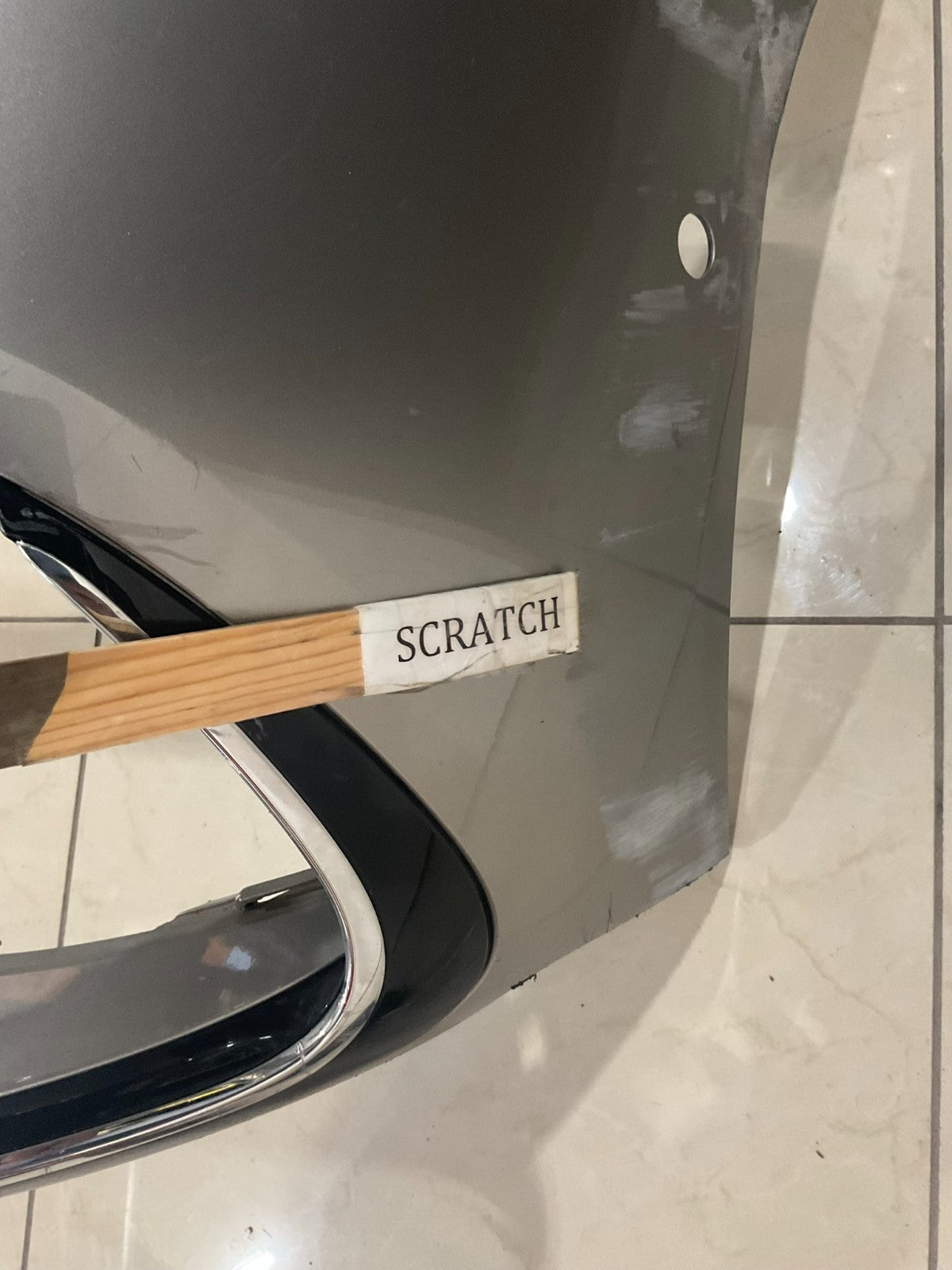 Front Bumper Cover Grey Mercedes E400 E450 2 DOOR Coupe 18-20 CAPA