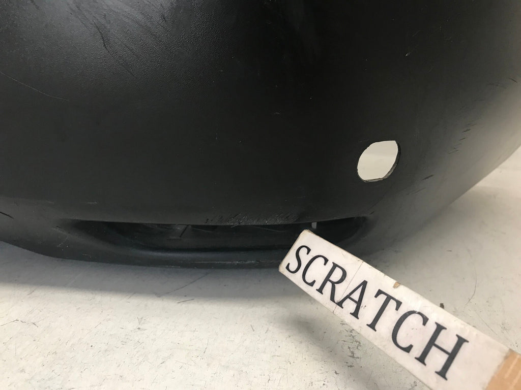 Rear Bumper Cover Black Nissan Rogue Sport S SL SV 2017 2018 w/Sensor Holes OEM
