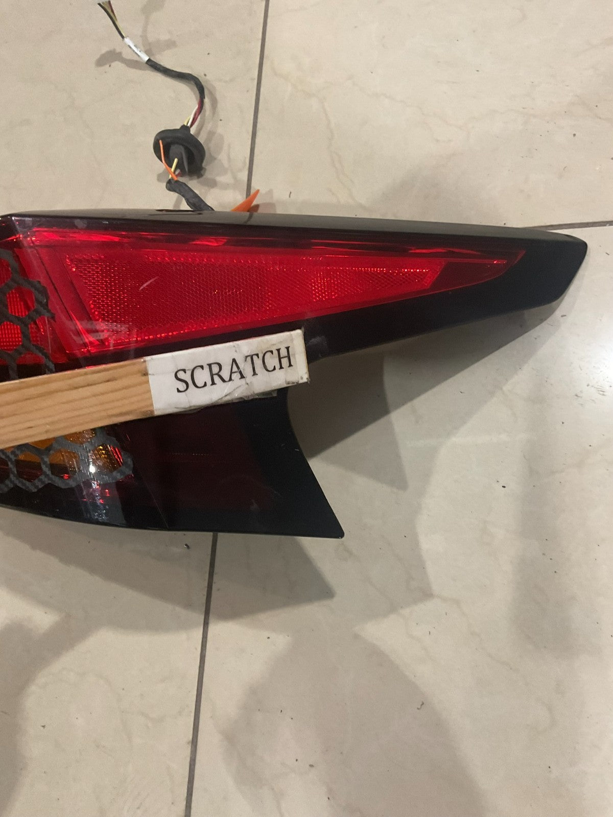 Tail Light Right RH Passenger 2020-2022 Nissan Versa CAPA