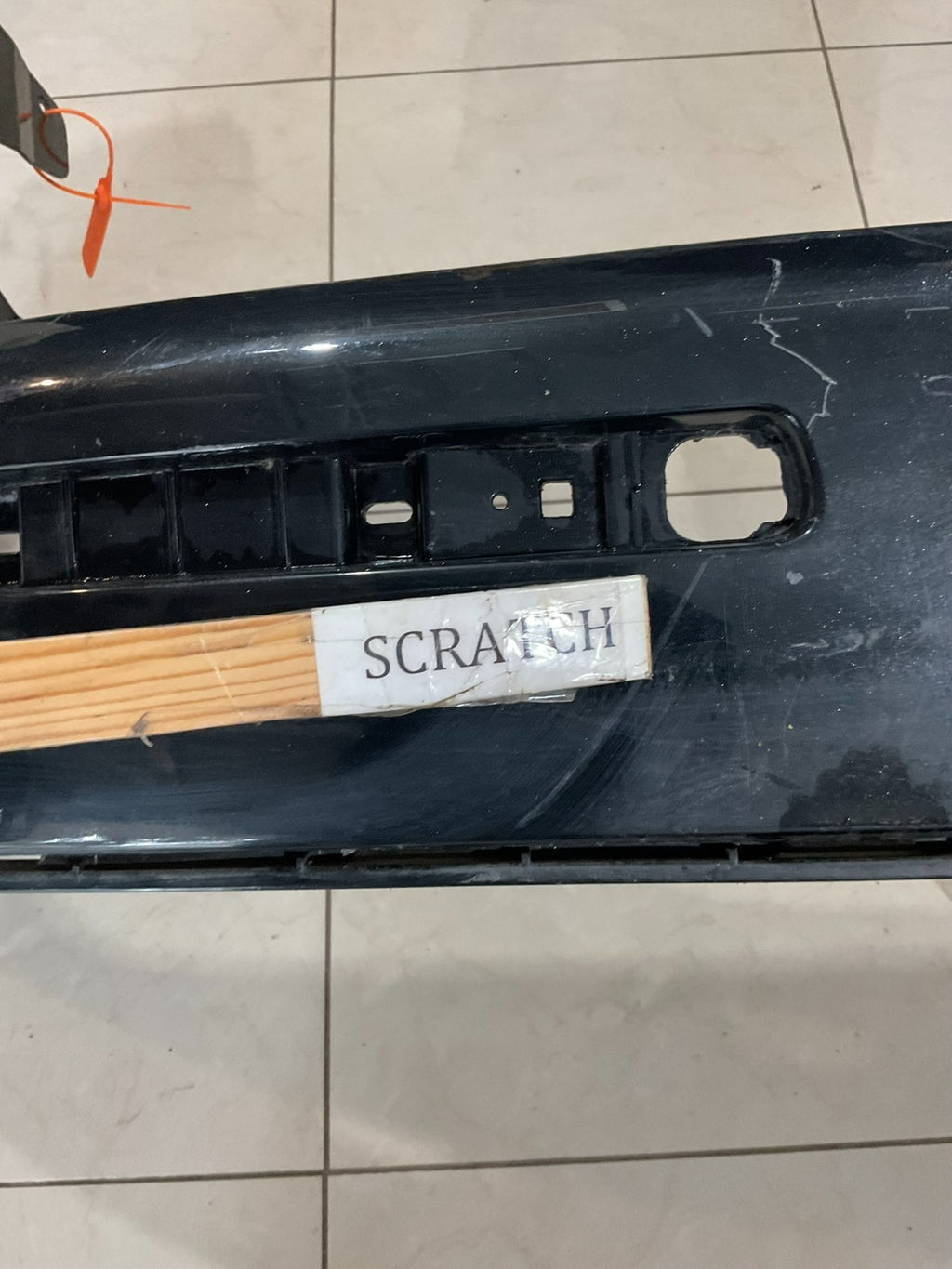 Rear Bumper Cover Black 2011-2015 Lincoln MKX ba13-17f001 agw OEM