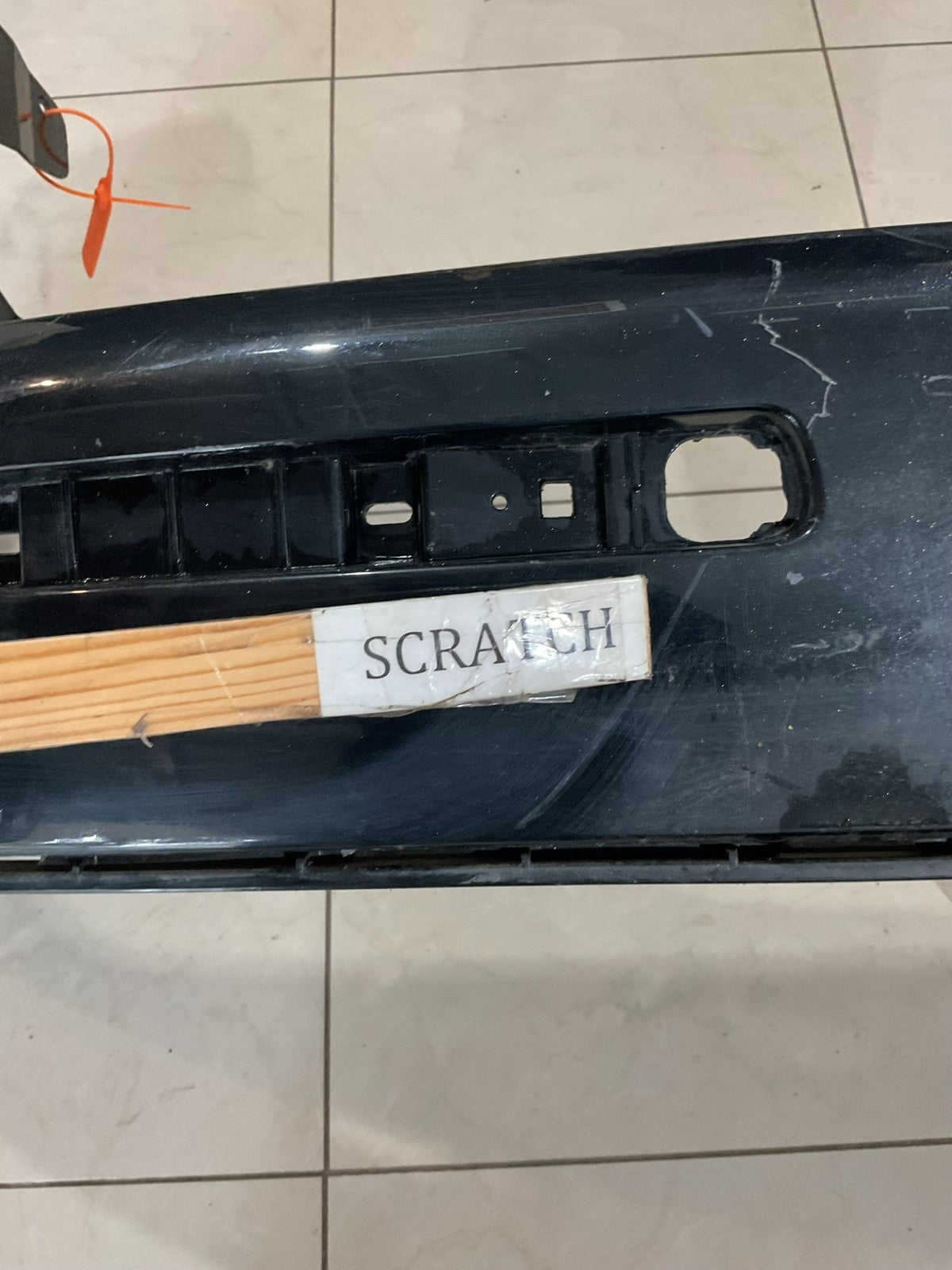 Rear Bumper Cover Black 2011-2015 Lincoln MKX ba13-17f001 agw OEM