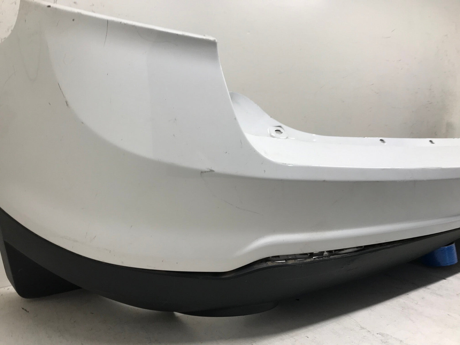 Rear Upper Bumper Cover Ford Edge White 11-14 BT43-17F001-ACW OEM2