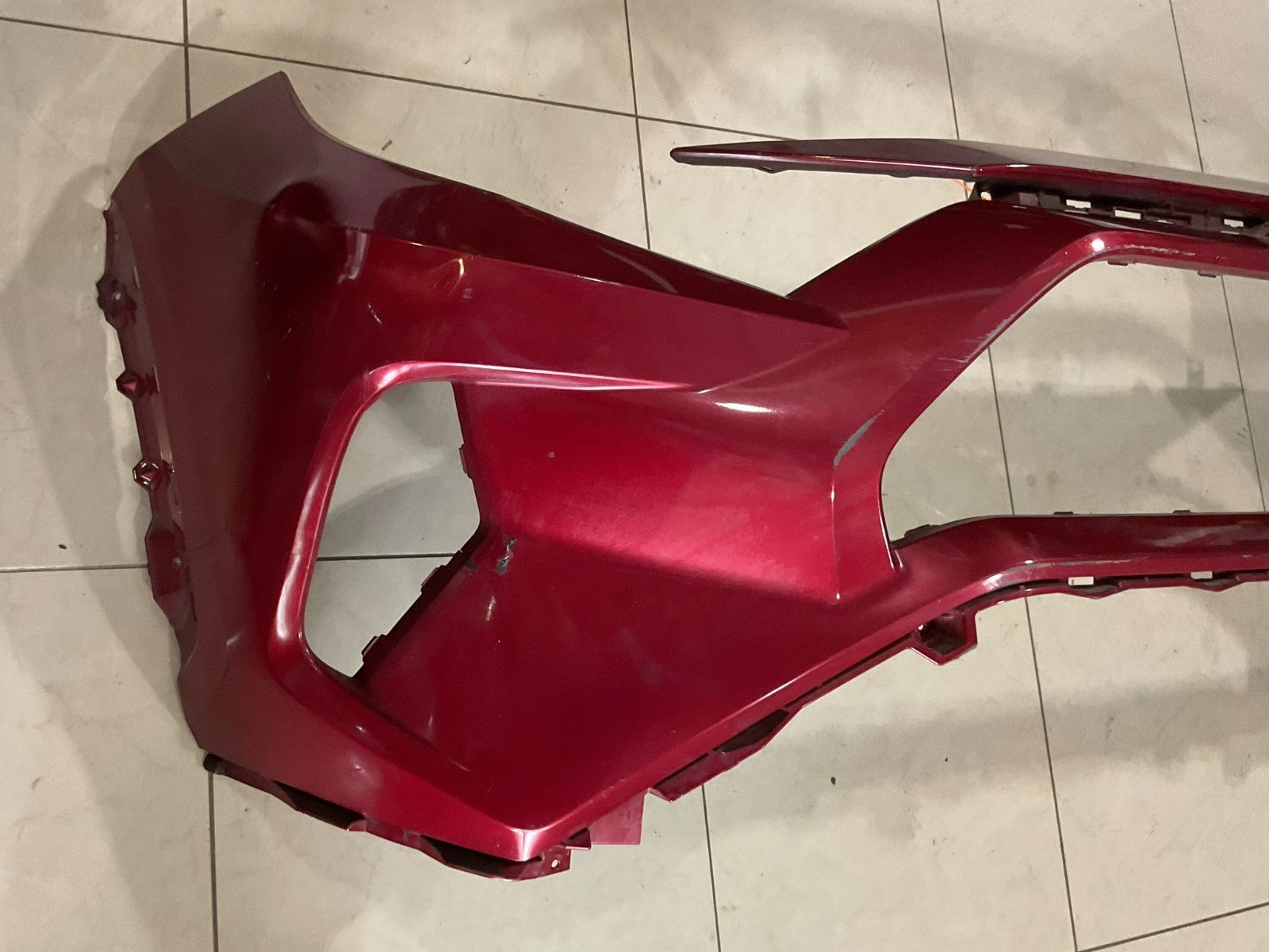 Front Bumper Cover Red Toyota RAV4 2019-2021 52119 0r200 OEM