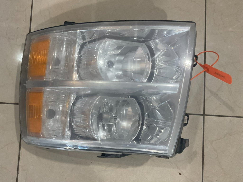 Headlight Left Driver LH 2007-2014 Chevy Silverado 1500 2500HD 3500HD CAPA