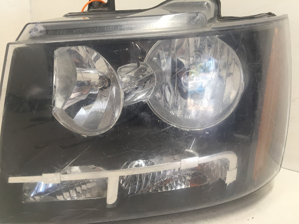 Headlight Damaged Lamp Driver LH Chevy Suburban 1500 Avalanche Tahoe 07-2014 OEM