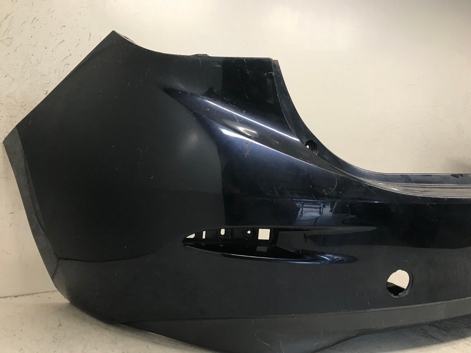 Rear Bumper Cover Blue Mazda 3 Saloon 2014-2016 BHN1-50221 OEM
