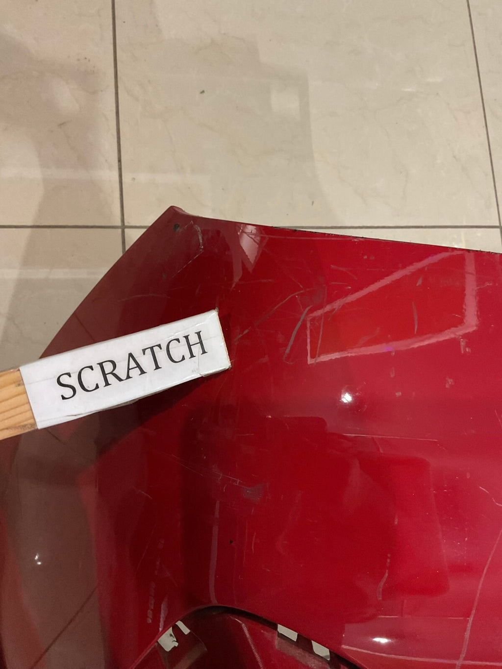 Rear Bumper Cover Red 2023-2024 Subaru Crosstrek 57704FN600 OEM