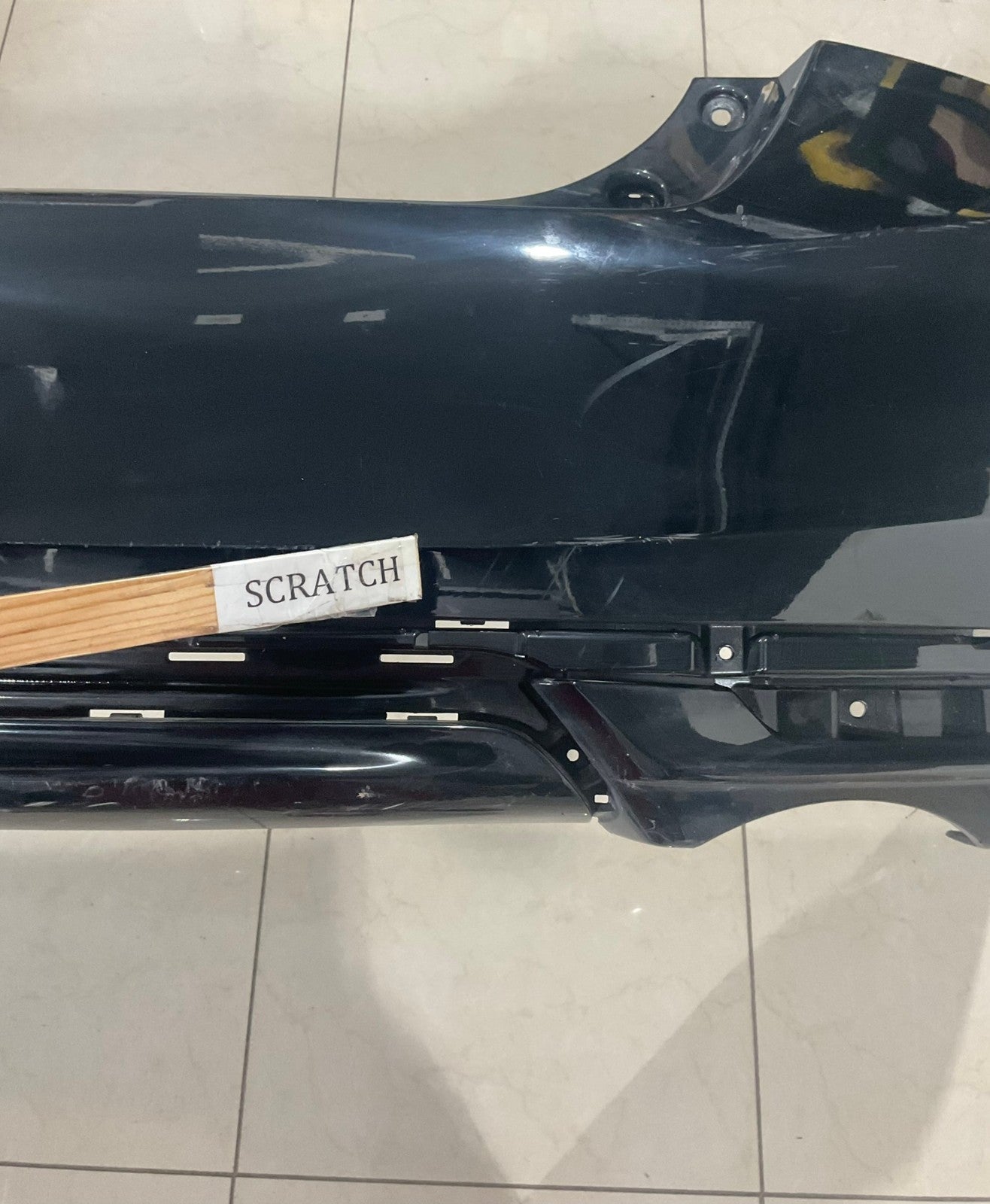 Rear Bumper Cover Black Honda Accord Touring 2016 2017 71501+t2f+a001 OEM