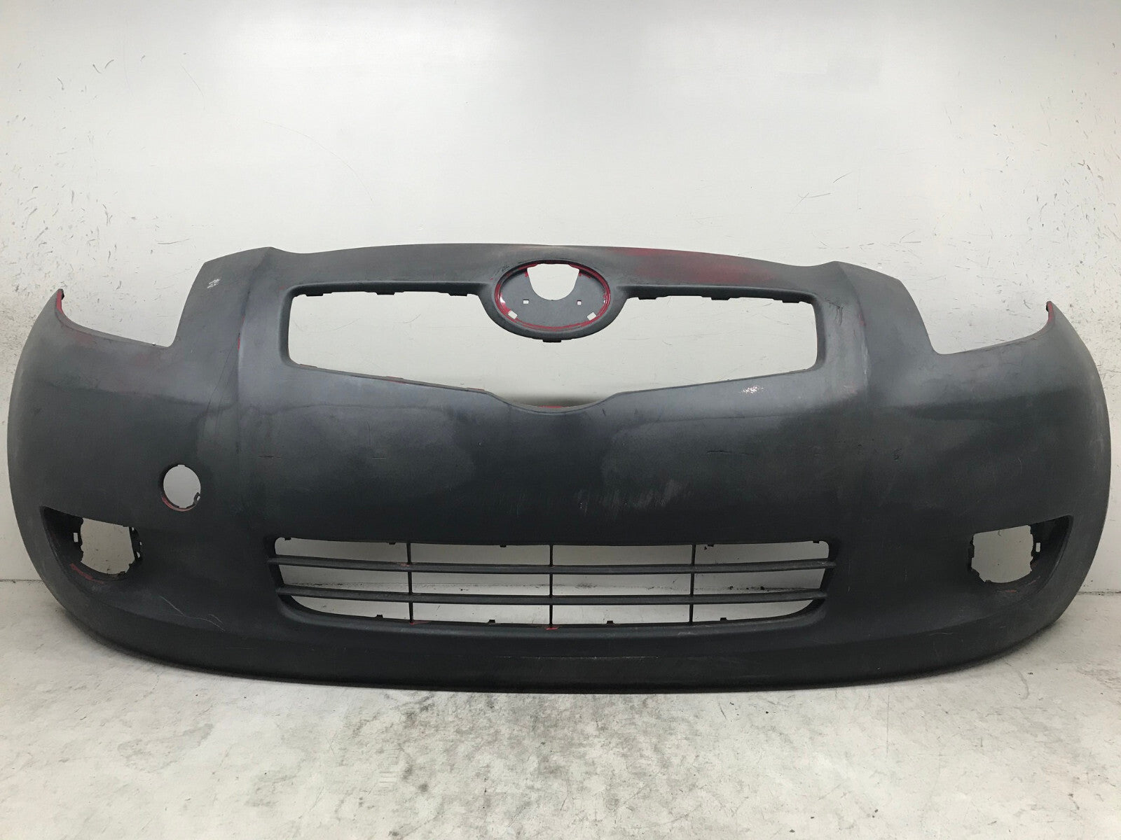 Front Bumper Cover Black 2007-2012 Toyota Yaris Sedan 52119-52934 OEM