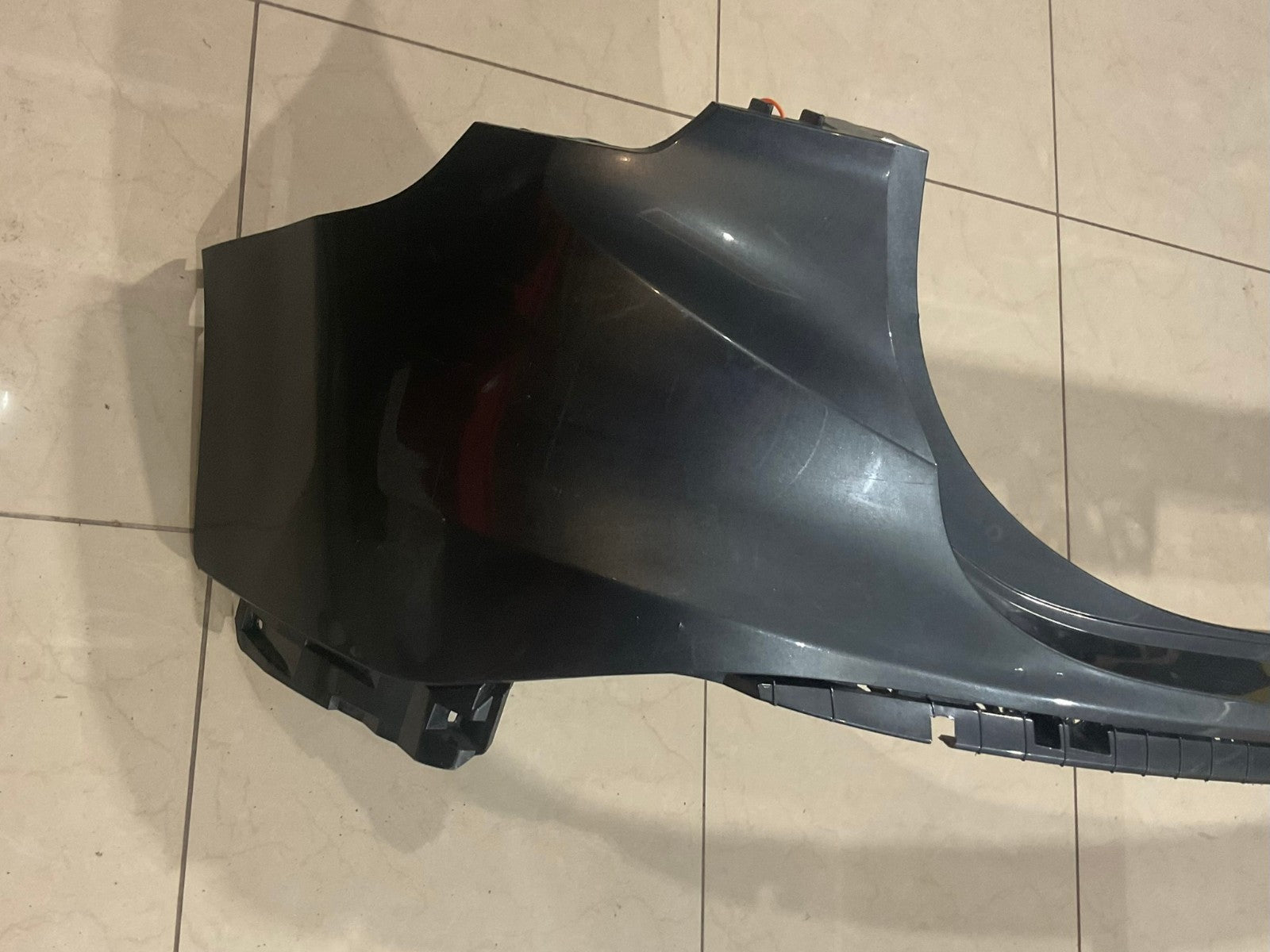 Rear Upper Bumper Cover Grey 21-2022 Hyundai Santa Fe OE Style 86611+S2500& OEM