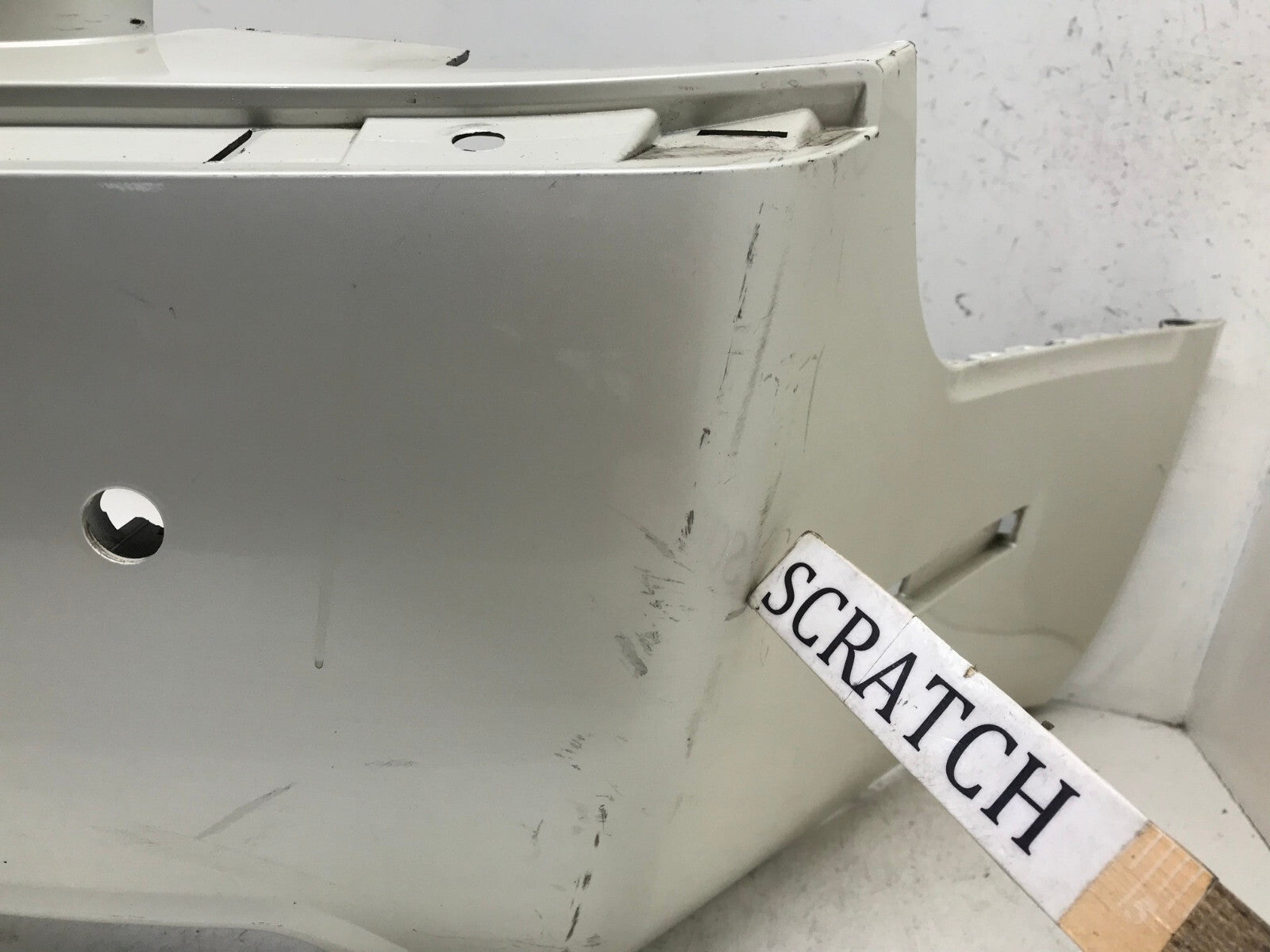 Rear Bumper Cover Cadillac CTS Sedan w/Sensor Holes 08-13 15264301-02 OEM2