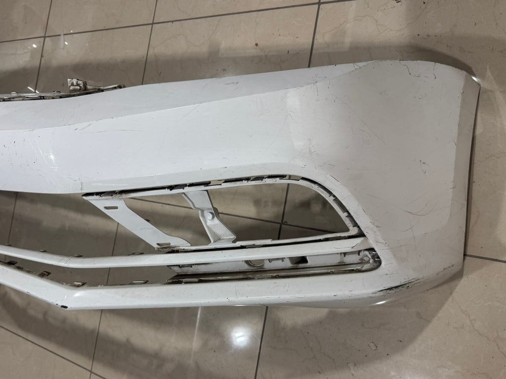 Front Bumper Cover White 2015-2018 Volkswagen Jetta CAPA
