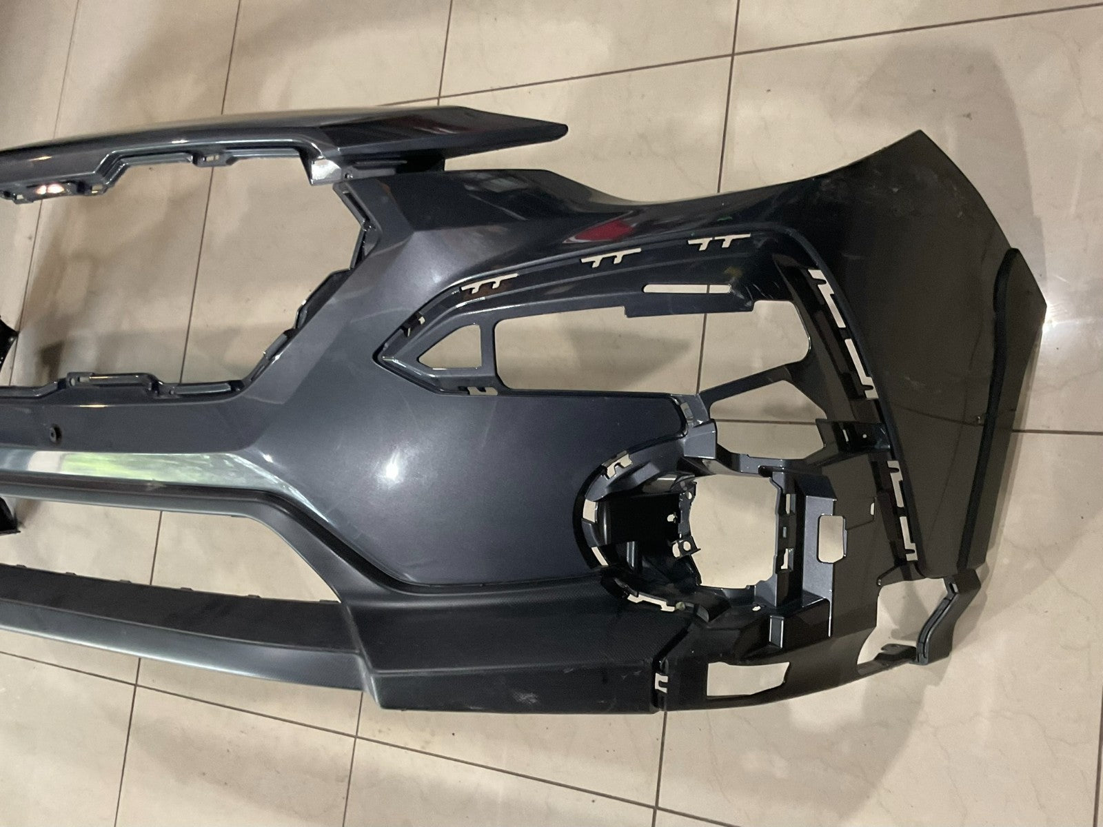 Front Bumper Cover Grey/Blue 2024 Subaru XV Crosstrek 57704fn200 OEM