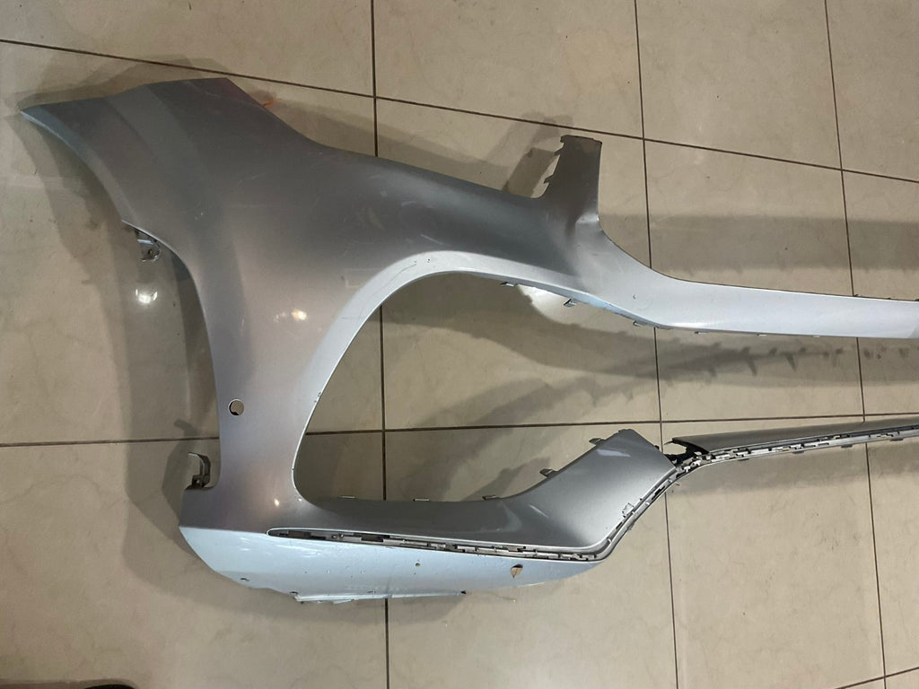 Front Upper Bumper Cover Silver 2020-22 Mercedes Benz GLE350 CAPA