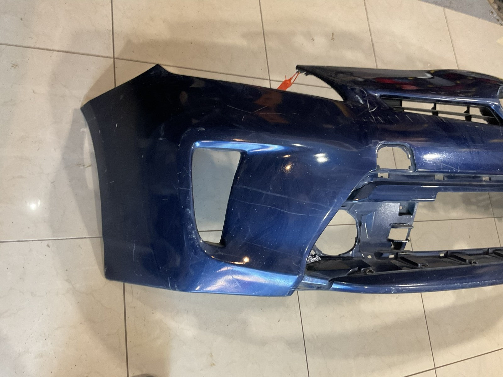 Front Bumper Cover Blue 2019-2021 Toyota Prius CAPA