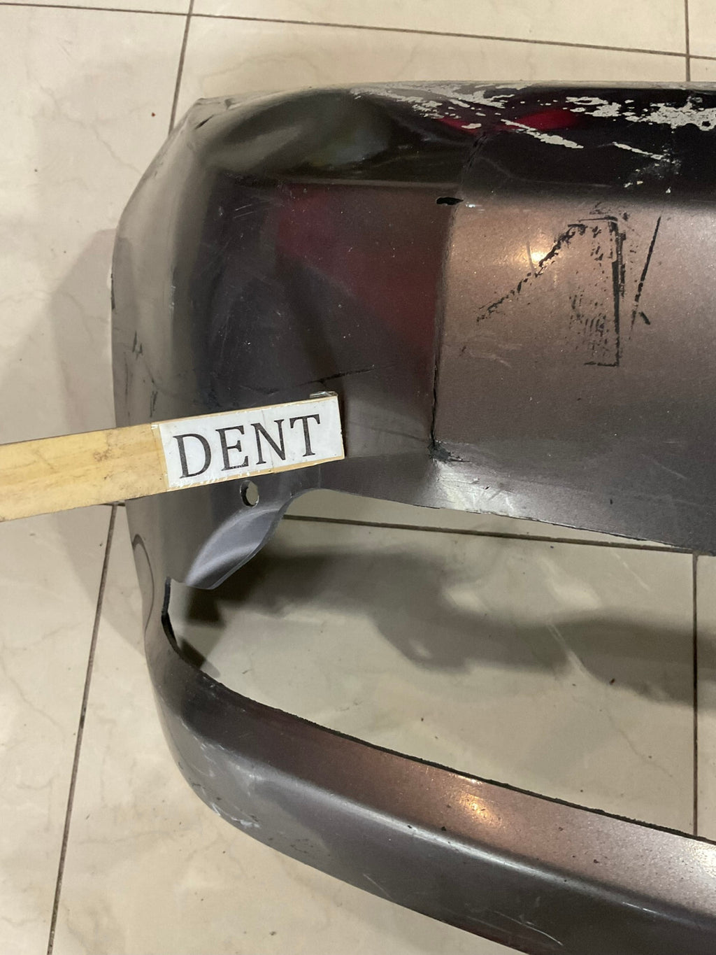 Front Bumper Cover Grey Honda Civic 2012 2013 71101-TR0-ZZ00 OEM