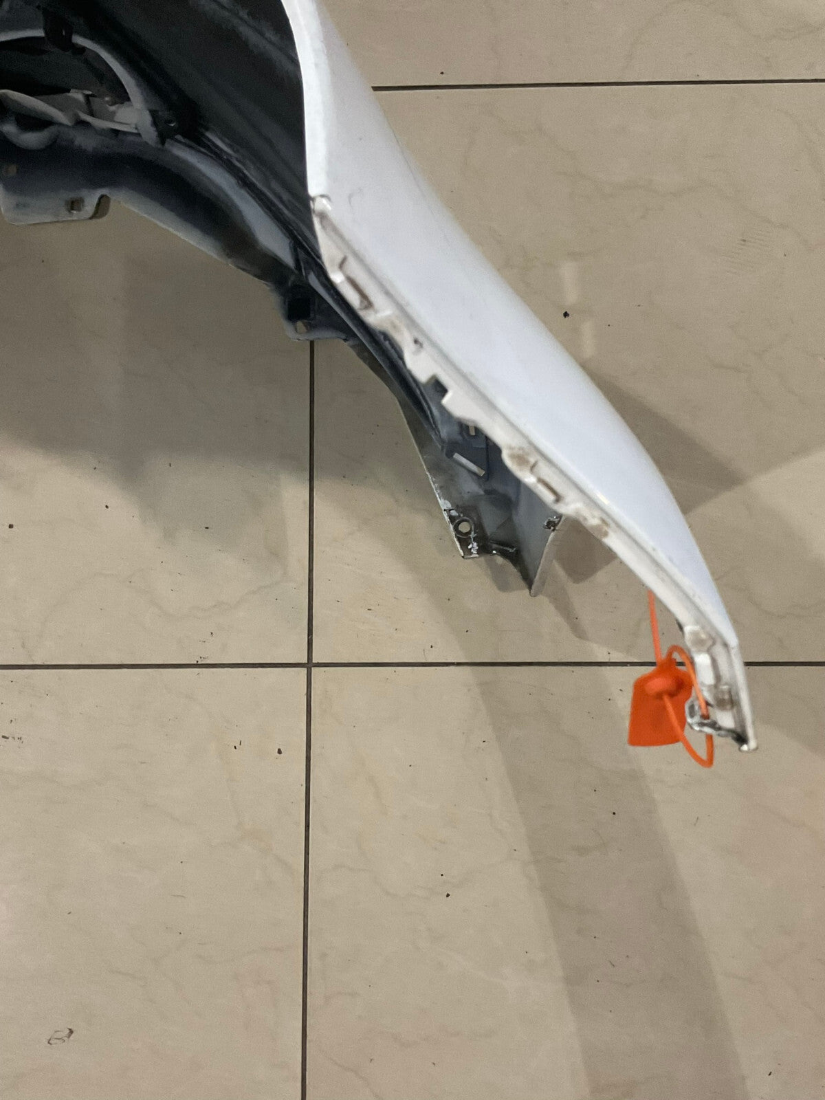 Front Bumper Cover White Toyota Corolla Hatchback 2018 2019 52119-12G00 OEM