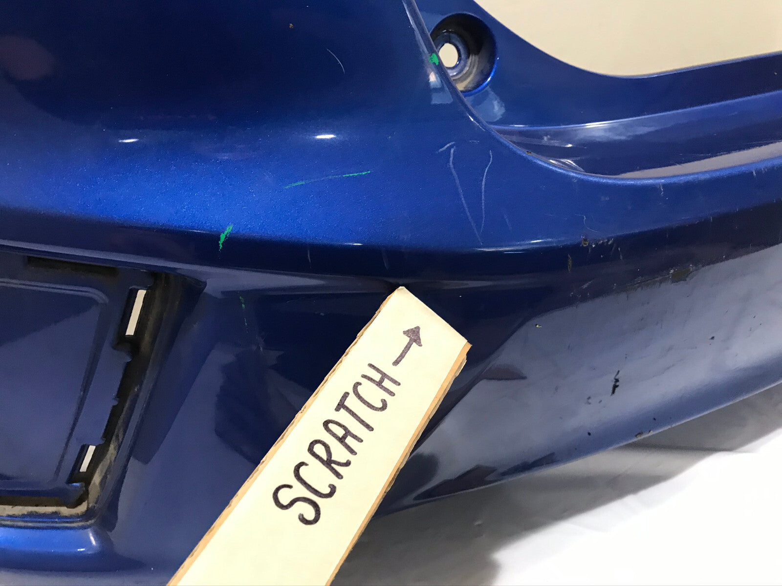 Rear Bumper Cover Blue Honda Fit 2015-2017 71501-TST-A000 OEM