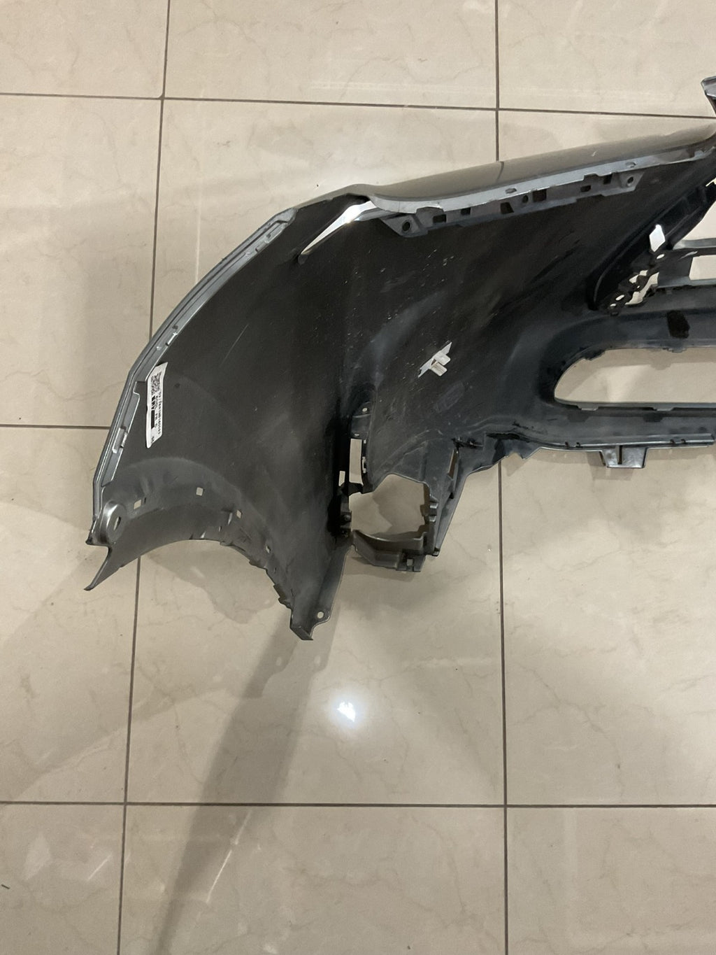 Front Bumper Cover Silver Lexus NX300h NX200T 15-17 52119+78050 OEM