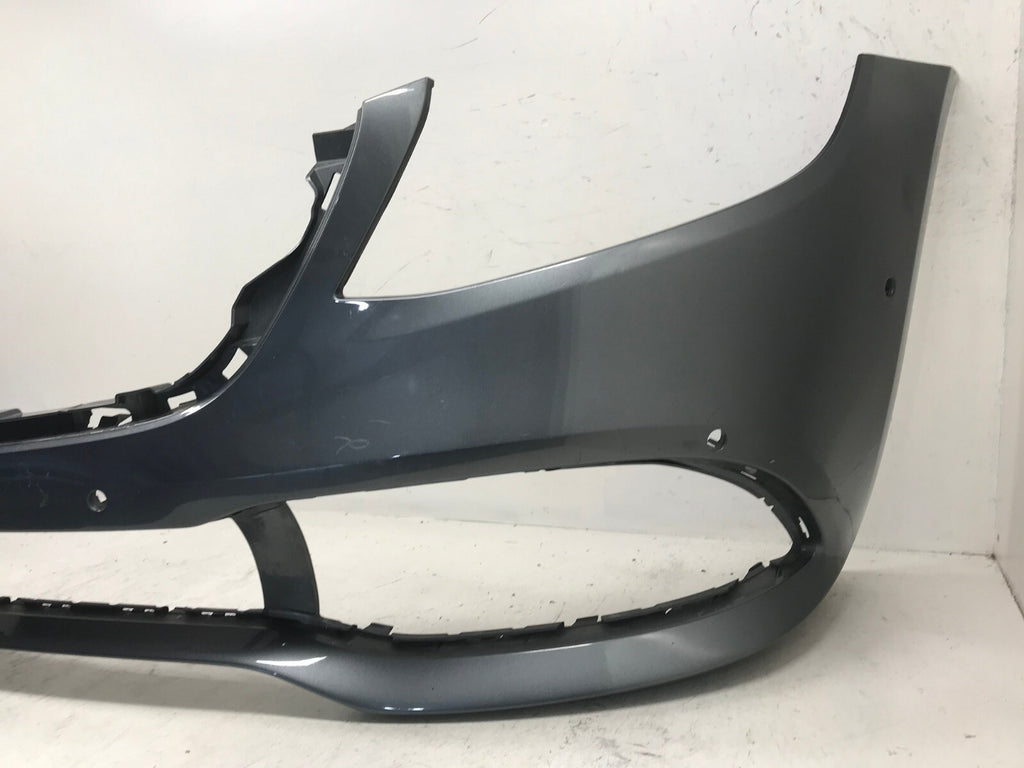 Front Bumper Cover Gray Mercedes S-Class S600 S550 2016-2019 w/Sensor Holes OEM