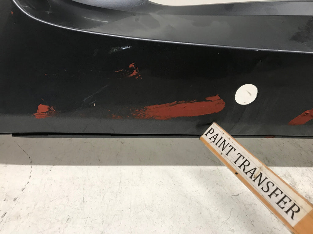 Rear Bumper Cover Gray Toyota Prius Two Three Four 16-18 w/Sensor Holes OEM
